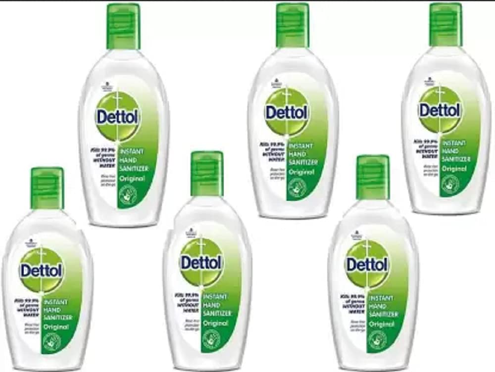 DETTOL INSTANT HAND SANITIZER (5O ml X 6N) Hand Sanitizer Bottle (6 x 8.33 ml) (B09FPFKZS3) Amazon Price History, Amazon Price Tracker