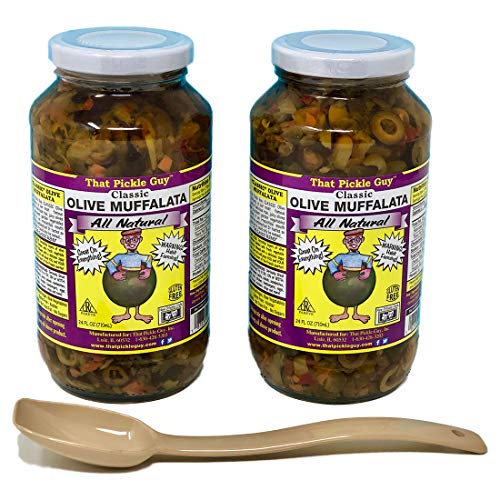 That pickle guy classic olive muffalata (2 x 24 oz. jar…