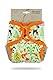 Petit Lulu One Size Überhose (5-16 kg) für Stoffwindeln Druckknöpfe (Waldtiere)