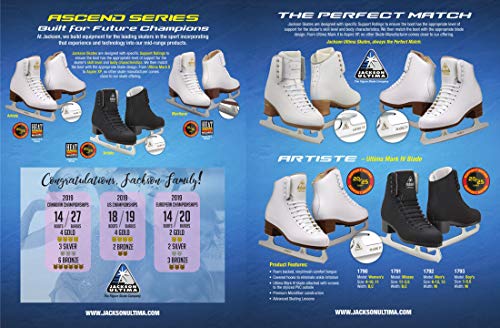 Jackson Ultima Artiste Ice Skates Bundle