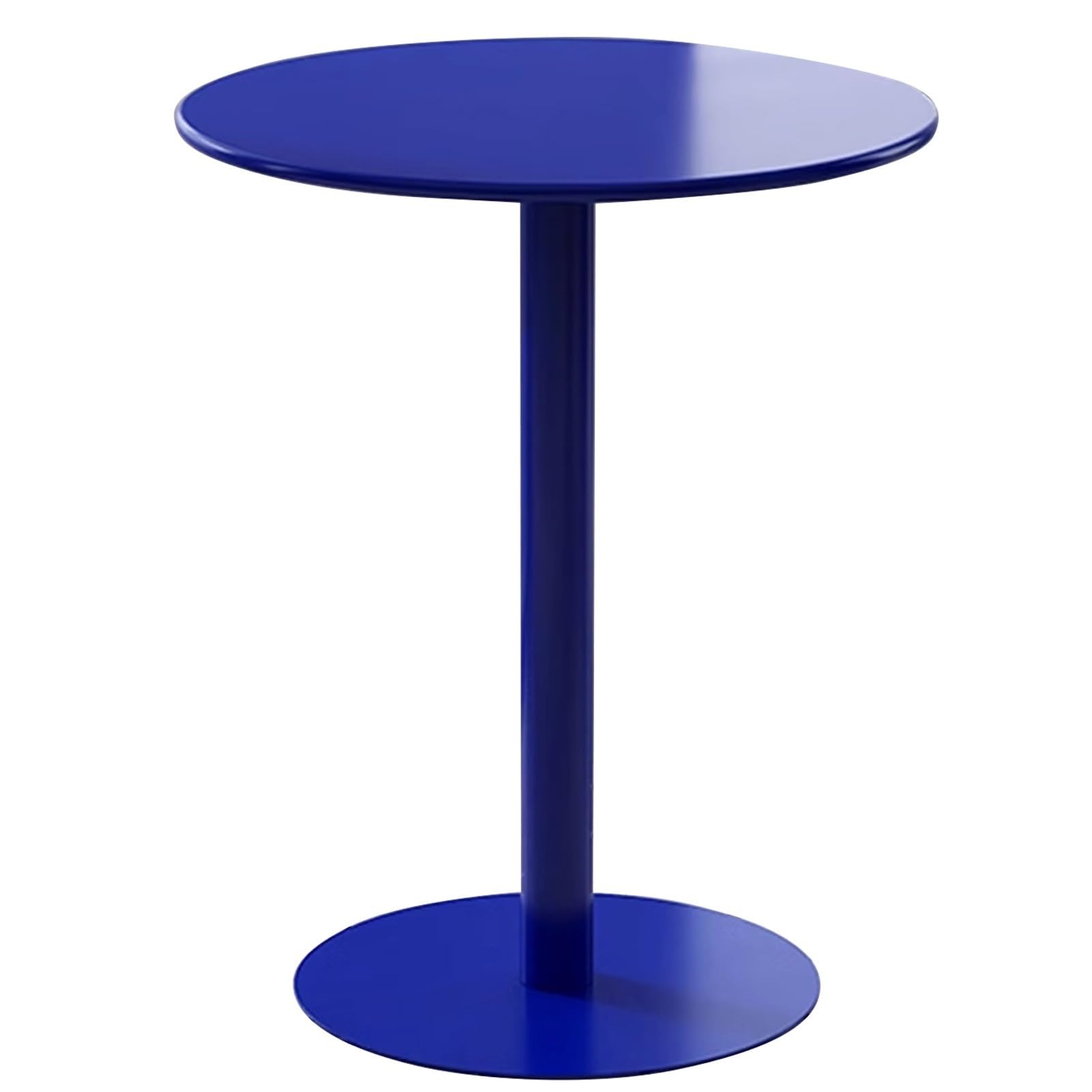 Junvstor Round Bar Table, Counter Bistro Pub Tables for Cocktail, Small Accent Table Nightstand Circular Cocktail Table for Home Office, Dining Room