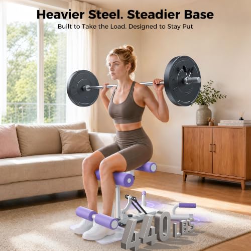 Professional Deep Squat Exercise Machine, Adjustable Glutes Trainer for Home Gym, Fitness Equipment for Lower Body Workouts - image 2