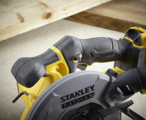 Stanley FatMax 18V Akku-Handkreissäge SFMCS500B (werkzeuglose Schnitttiefen- und Winkeleinstellung bis 50°, mit… – Bild 7