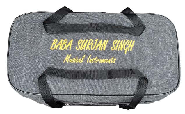 Baba Surjan Singh & Sons Tabla Set Bag grey - Image 2 thumbnail