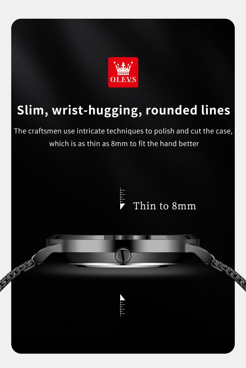 OLEVS Mens Gold Watches Analog Quartz Business Dress Watch Day Date Stainless Steel Classic Luxury Luminous Waterproof Casual Male Wrist Watches