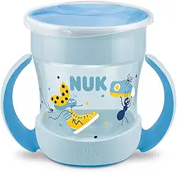 NUK Copo Mini Magic Cup 360º Com Alça Evolution 160Ml – Boy Azul