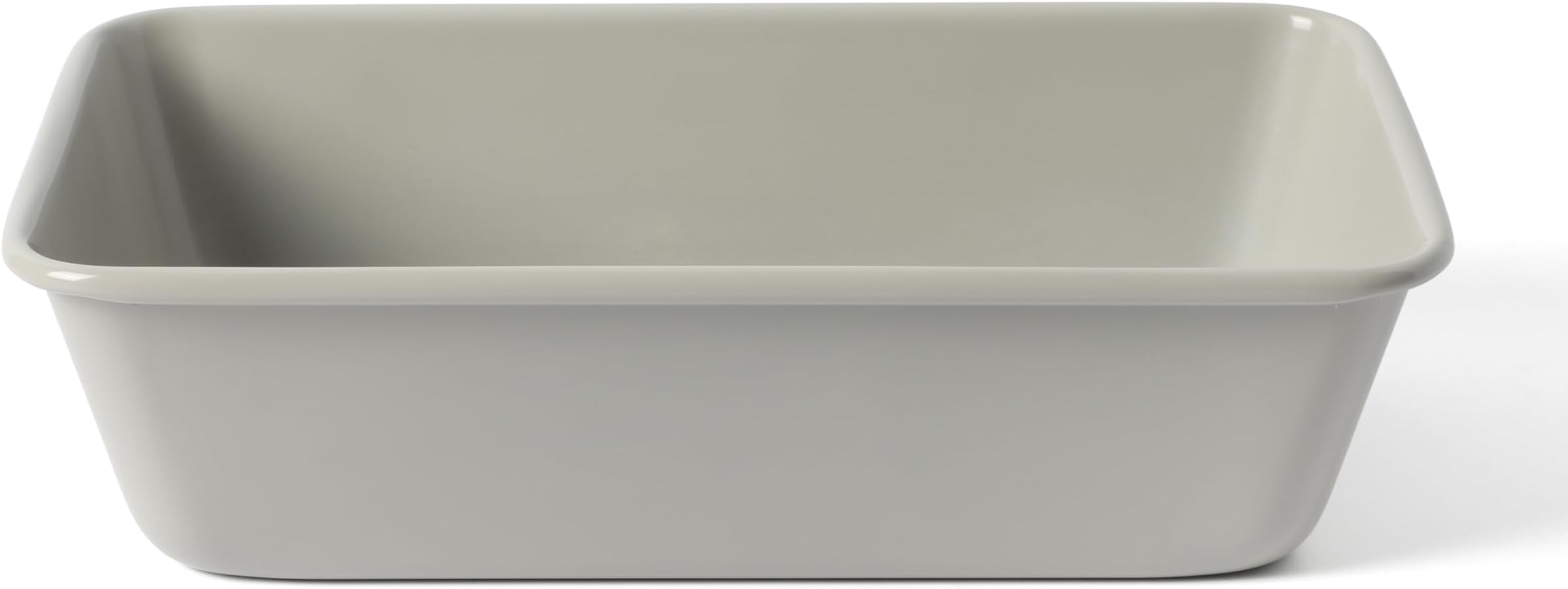 Martha Stewart Carbon Steel Nonstick 9 Inch Loaf Pan | Cool Gray | Deep Shape | Warp-Resistant | Pack of 6