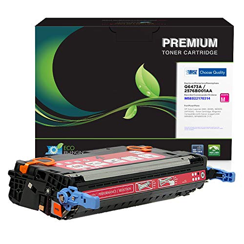 70% Off Discount MSE Brand Remanufactured Toner Cartridge Replacement for HP Q6473A (HP 502A)  Magenta
