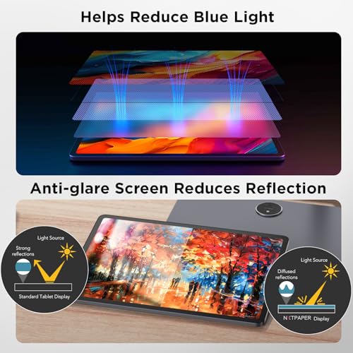 undefined TCL NXTPAPER 14 Android Tablet, 14.3" Paper-Like Display Drawing Pad & Digital Notebook with 4096-Level Stylus & Flip Case, 8+8GB RAM, 256GB Storage, 10000mAh Battery, Multi-Window, Gray の商品画像 3