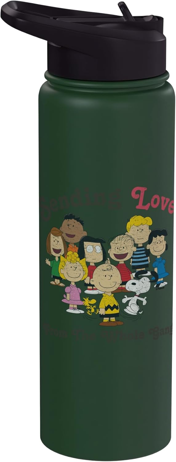 Sending Love From The Gang Stainless Steel Insulated Water Bottle