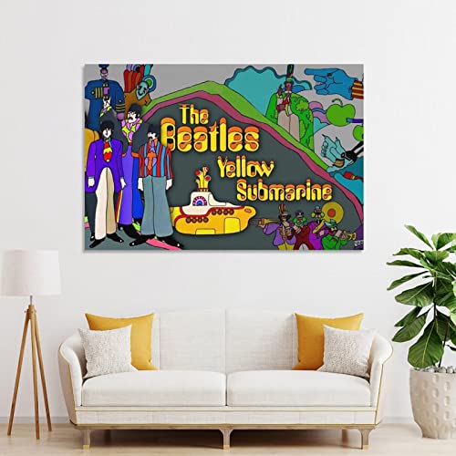 Poster décoratif Beatles Fanart sur toile, affiches murales et image d’art moderne pour chambre à coucher, 30 x 45 cm - Les Beatles, Paul McCartney, John Lennon, RIngo Starr, George Harrison Poster décoratif Beatles Fanart sur toile, affiches murales et image d'art moderne pour chambre à coucher, 30 x 45 cm – Image 4