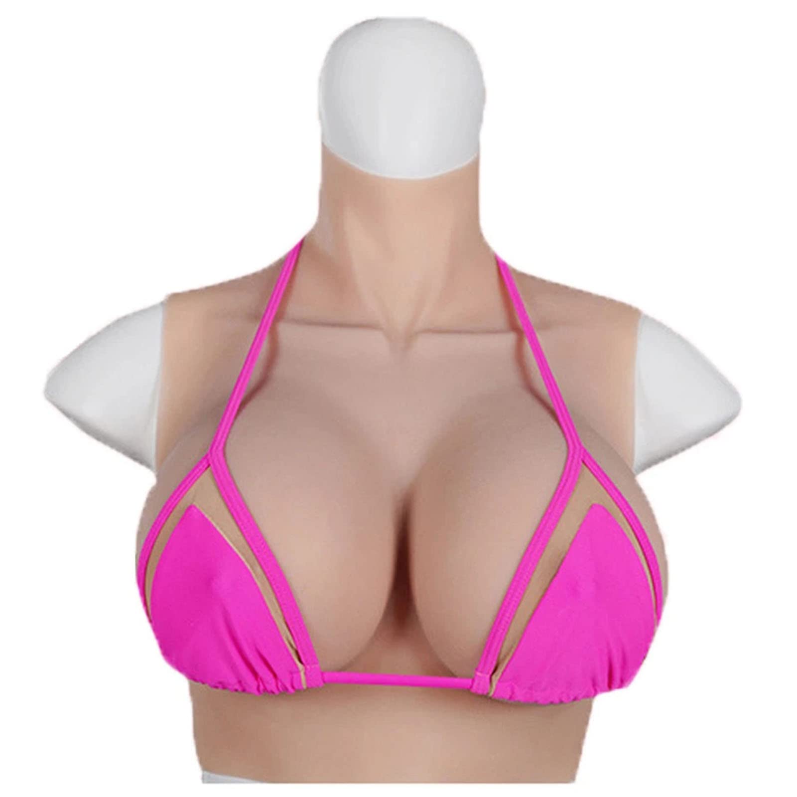 Mezza Piastra del Seno in Silicone Realistico Forme del Seno