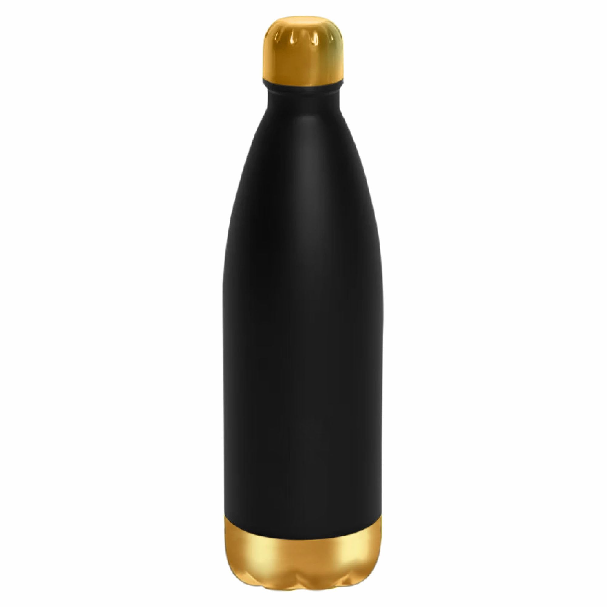 Stainless Steel Insulated Water Bottle 1L - BPA Free Leakproof Double Wall Vacuum Insulated Water Bottle To Keep Drinks Hot & Cold Thermal Flask Water Bottle for Camping Picnic School (Gold (1000ml)) — image 1