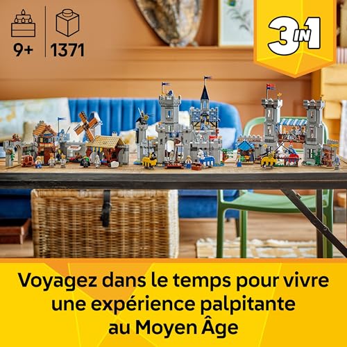 LEGO® Creator 3 en 1 31168 Le château médiéval des chevaliers - vue 5