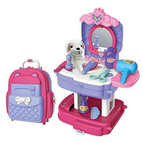 Buy Toyser Cute Design School Bag pet Care Hair Dressing Kit for Kids