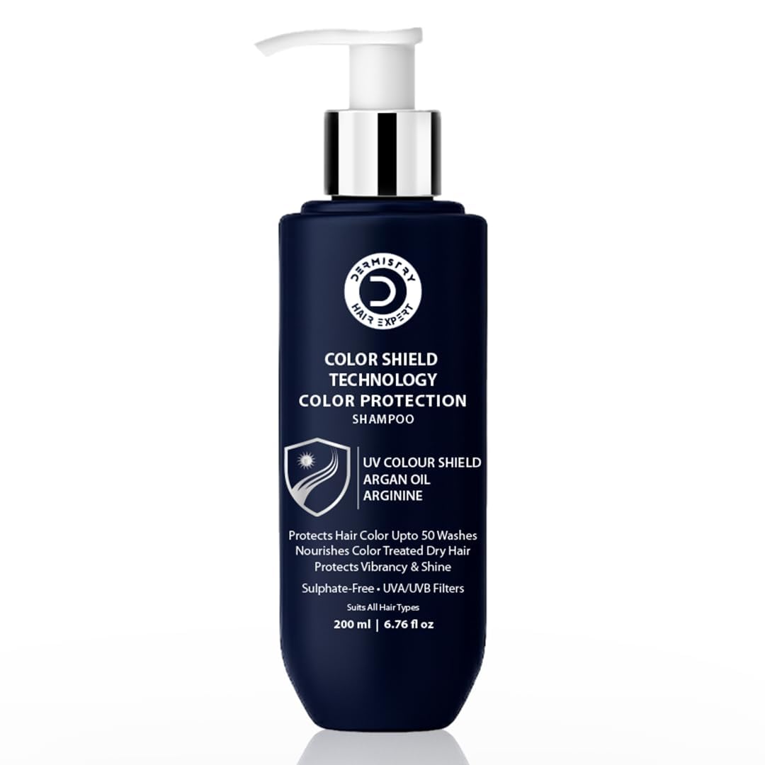 Color Shield Technology Sulphate-Free Shampoo for Colour Protection for Coloured & Chemically Treated Hair with Argan Oil Arginine Suits Dry Frizzy All Hair Types Men & Women 200 ml-image-35
