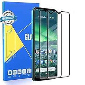 NOKOER Screen Protector voor Nokia 5.3, [2 Pack] 2.5D Premium gehard glas [krasbestendig] [eenvoudige installatie…