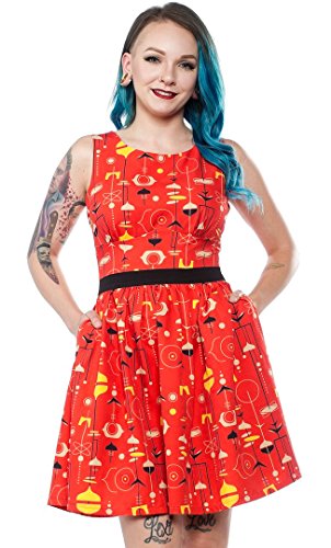 mid century modern dress