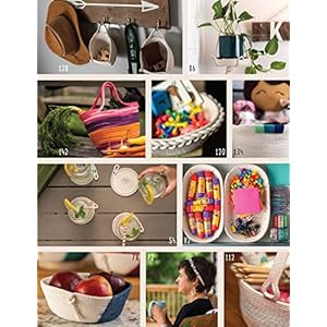 Zigzag rope sewing projects 16 home accessories to make with a simple stitch landauer learn the craft of sewing with rope create durable and decorative bags bowls baskets trivets and more paperbacks  urban country home decor