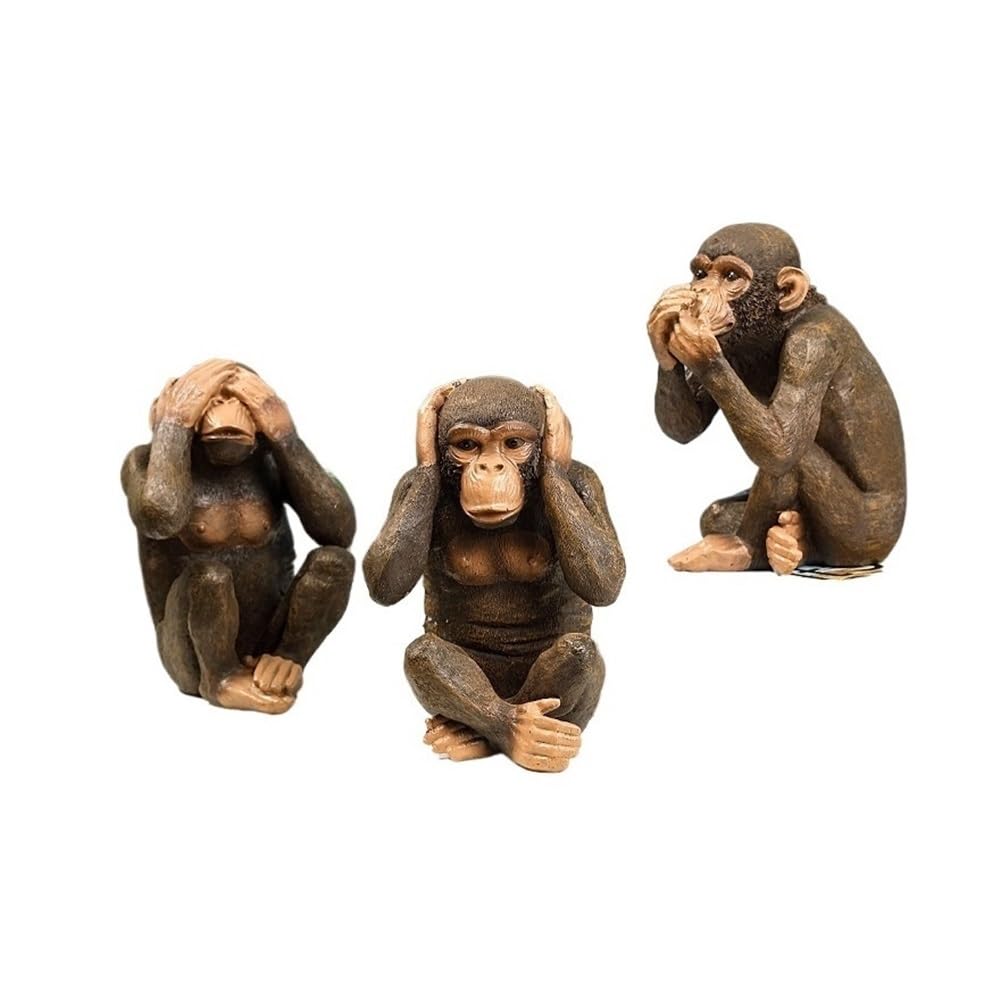Wqqyu6hkf One Color Table Decorations Creative Gorilla Ornaments Resin Animal Sculpture Office Study Tv Cabinet Decoration Crafts Art Statue