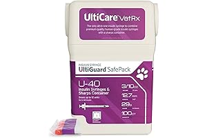 VetRx UltiGuard Safe Pack Pet Insulin Syringes for Vetsulin
