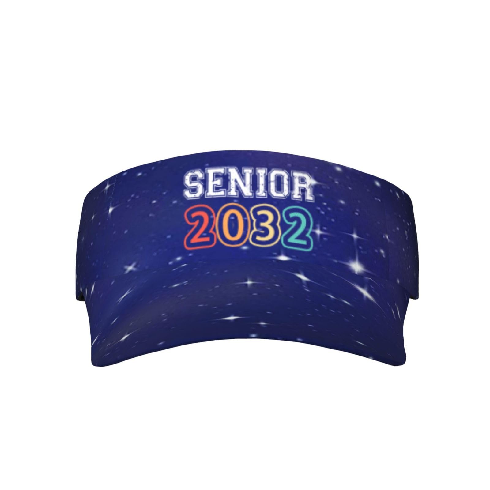 Joisbs Senior Class of 2032 Unisex Sun Visor Cap - Ultimate UV Protection for Stylish Outdoor Fun Black