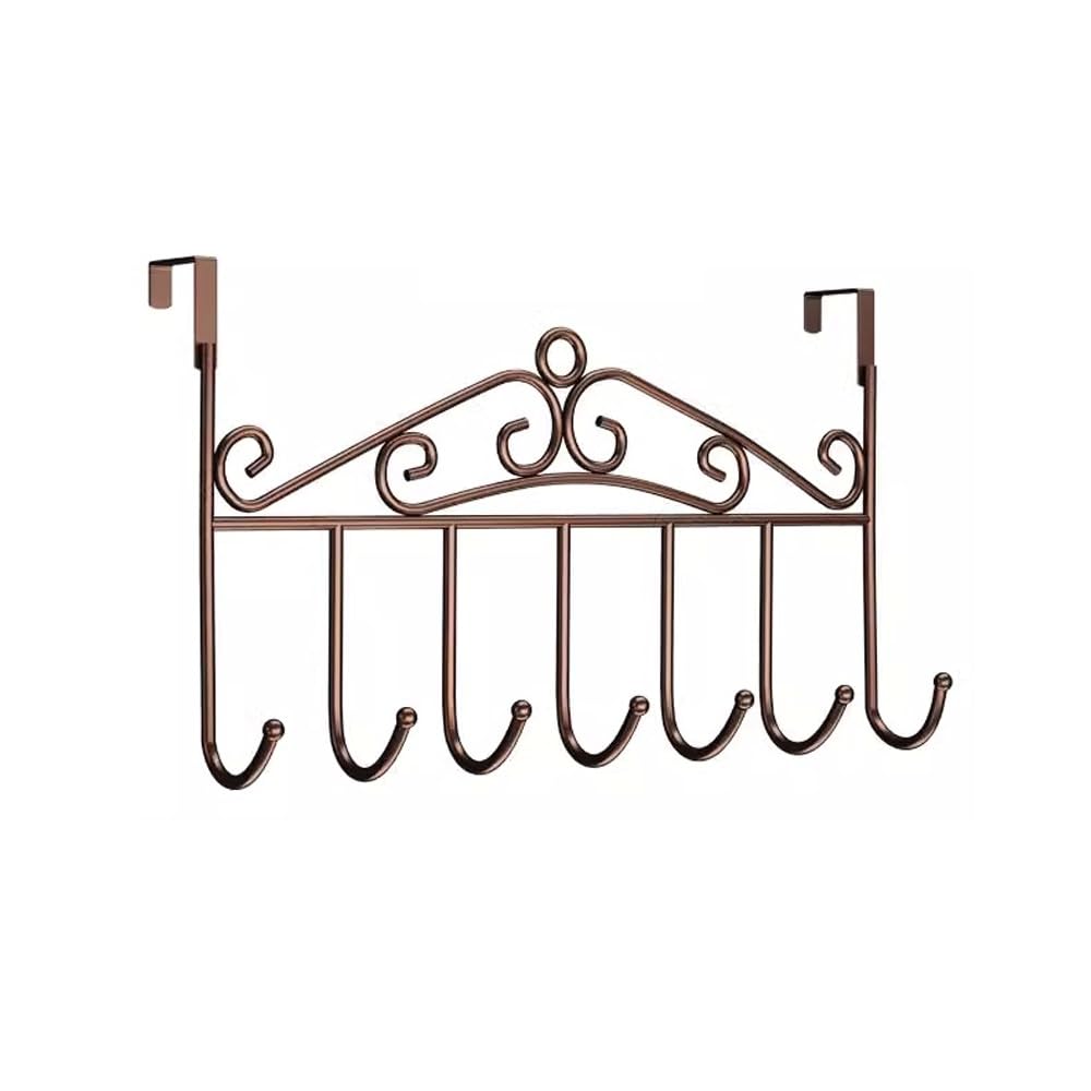 zhangrui1888 Coat Rack Shelf Wall Mounted Hanging Hooks Behind The Door, Clothes Hangers, Storage Racks, Wall Mounted Hat