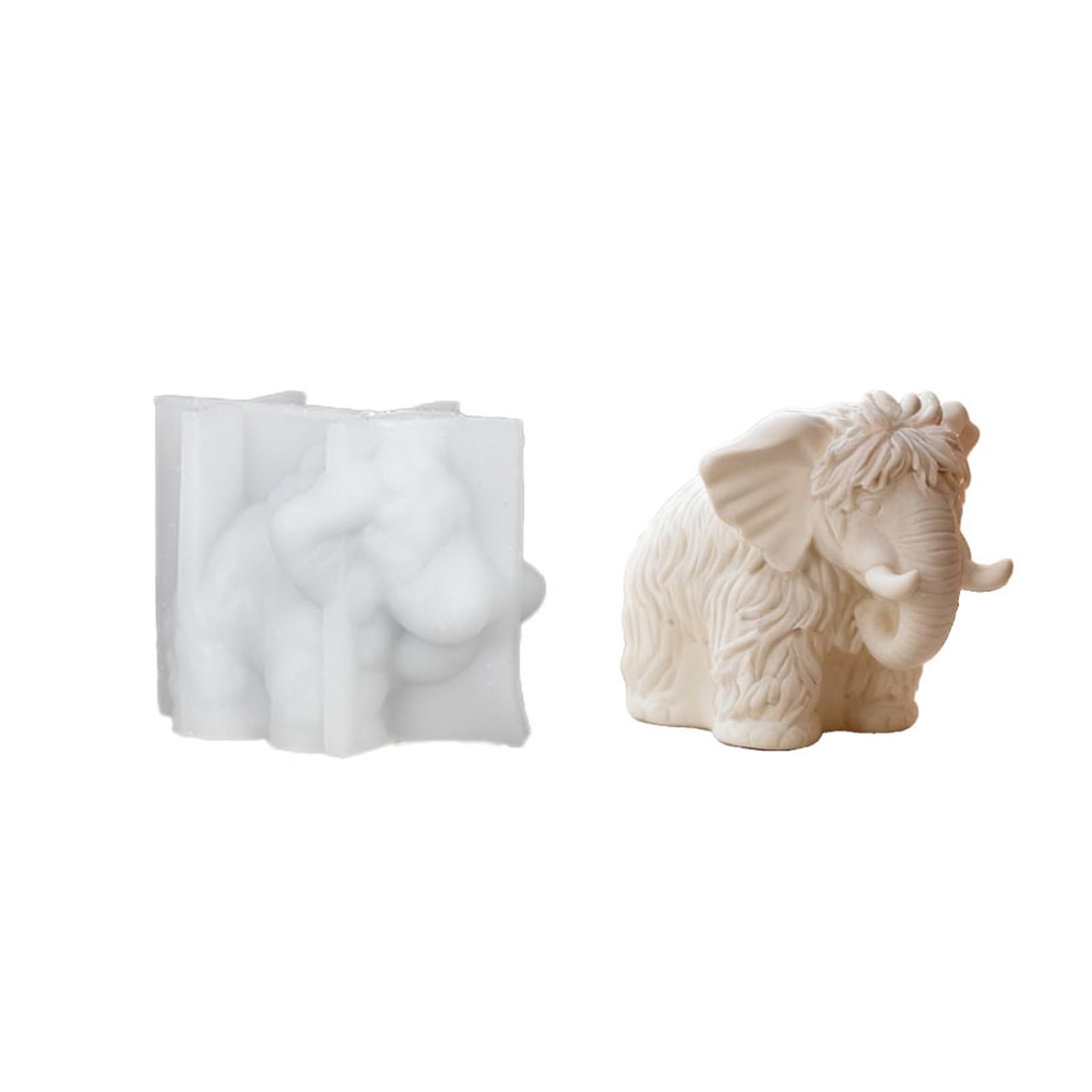 Alksubbm Silicone Featuring Thai Mother and Elephant Designs for Craft and Elegant Home Decoration Elephant Craft
