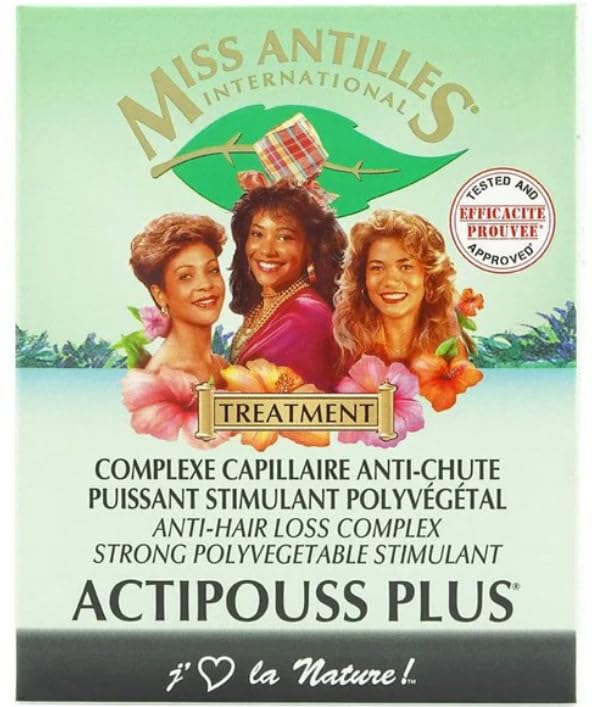 Miss Antilles Actipouss Plus Hair treatment - 4x10 ML