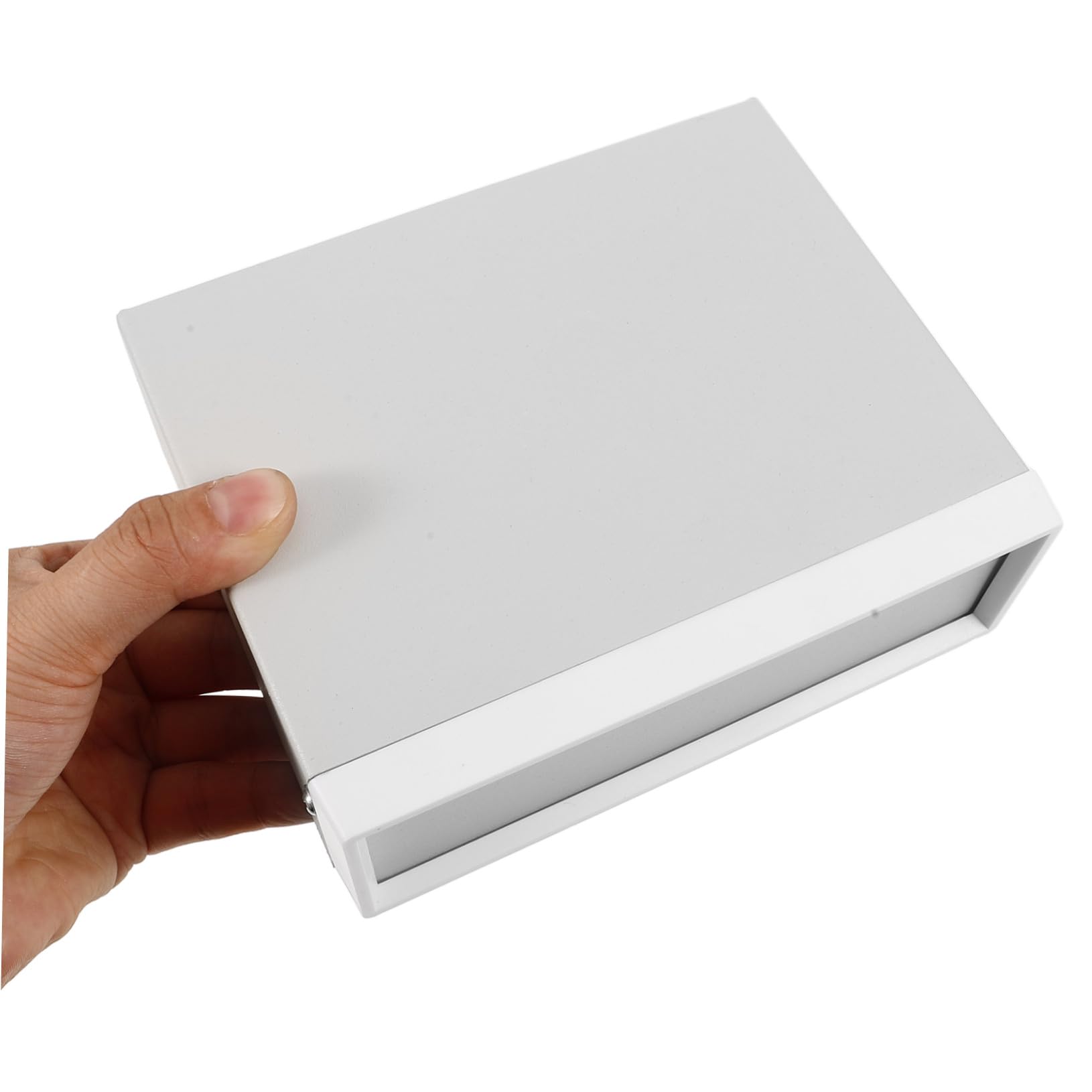 Selbstgemacht Anschlusskasten aus Eisen mit Multifunktionalem Design und Einfachem Aufbau Elegantes Gehäuseprojektbox für Elektrische Anschlusskästen in Beige für Vielseitigen