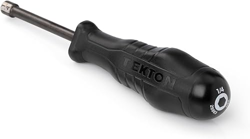 Miniatura 2 de TEKTON Destornillador de tuerca de hoja de óxido negro de alto par de torsión de 14 pulgadas  26863