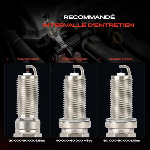 Bougie d'allumage pour révision Jimny Fourgonnette et SX4 - 6