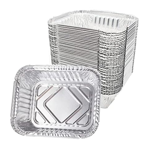 1 Lb Aluminum Foil Pans Cover