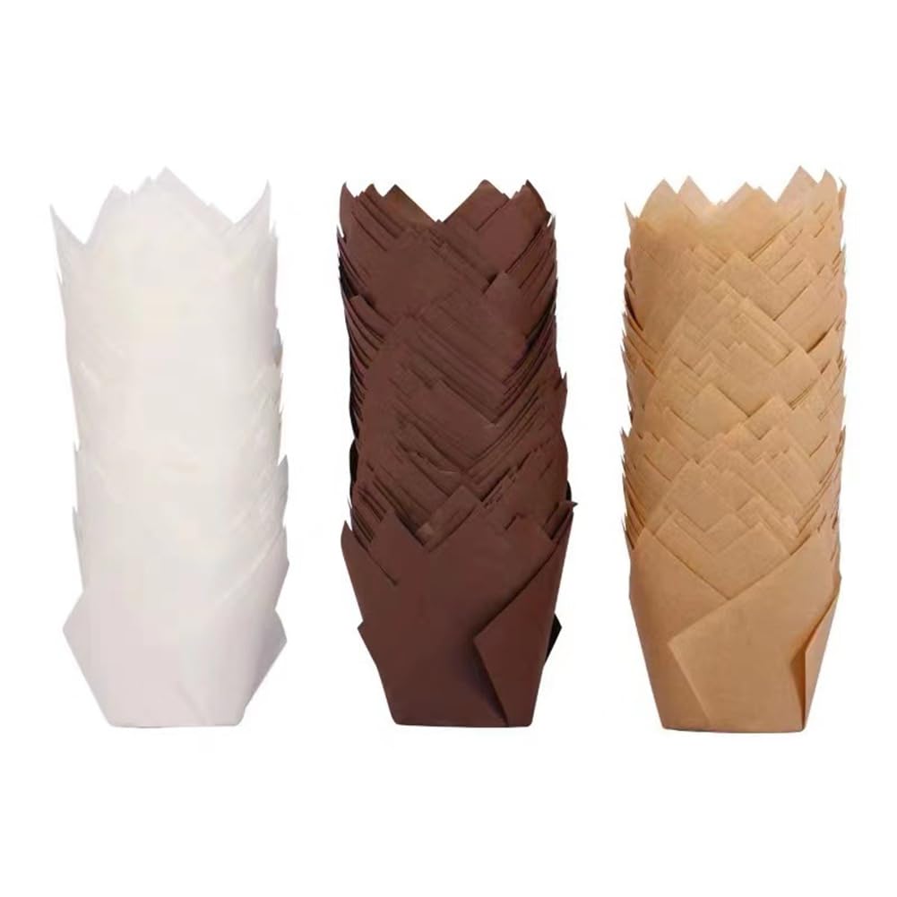 CTRLZS 300PCS Muffin Cups Baking Paper Cups Cupcake for WeddingParty Birthday Oilproof Cupcakes Liner Baking Cake Wrap Case