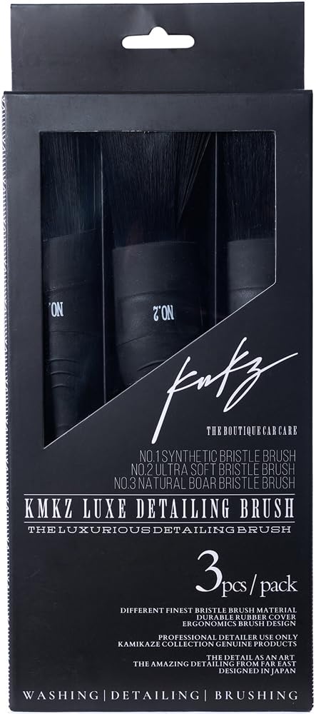 Amazon | 【KAMIKAZE COLLECTION】KMKZ LUXE DETAILING BRUSH 3pcs