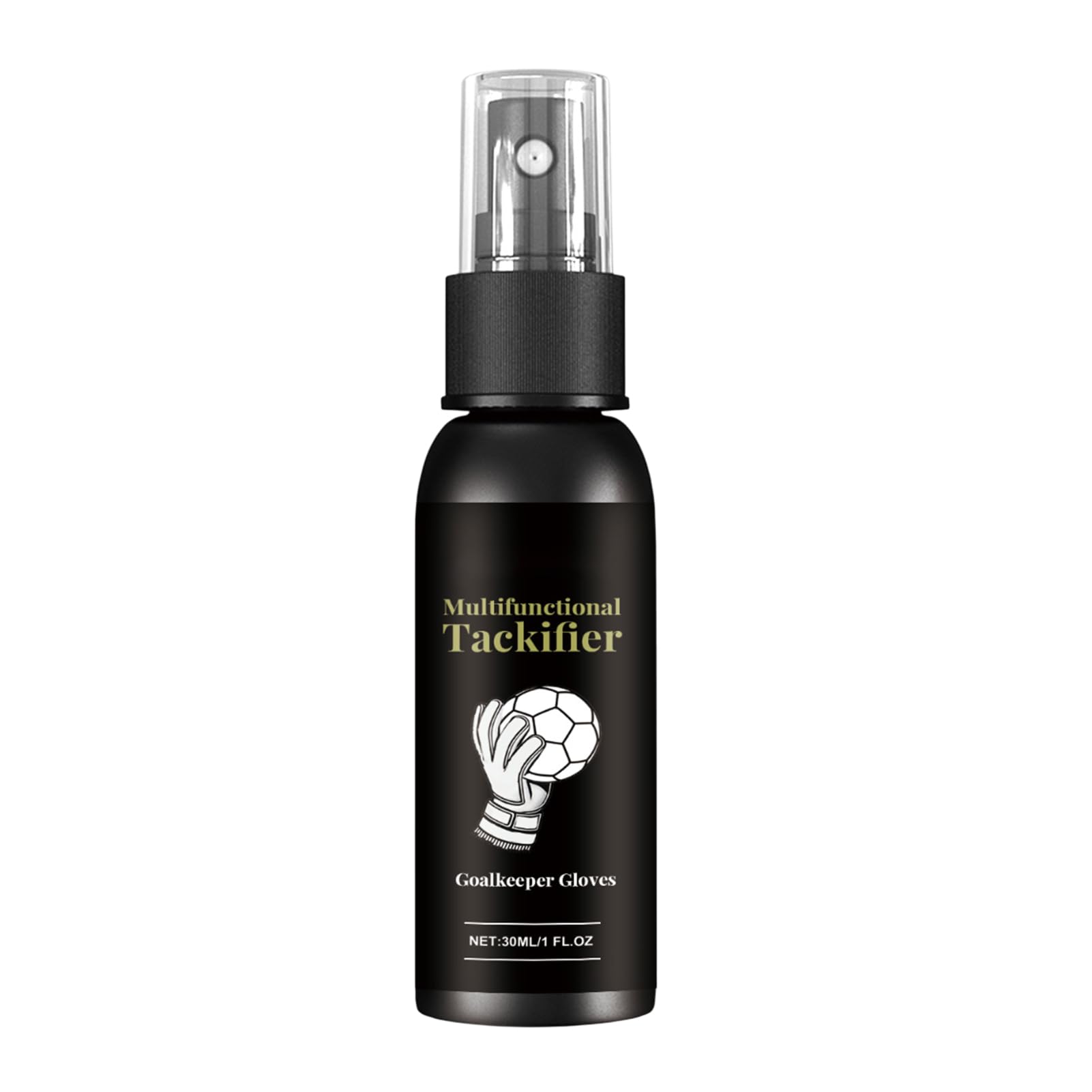 Spray do wzmacniania chwytu rękawic piłkarskich - 30ml Klej dla bramkarza | Profesjonalny dla rękawic bramkarza piłkarskiego, poprawia przyczepność dłoni, chwyt sportowy, utrzymanie czystości do gry w