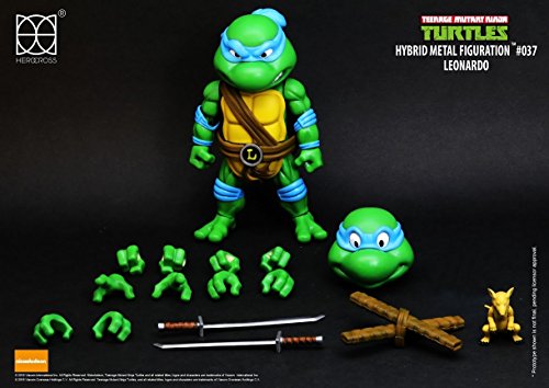 Herocross Hmf #037 Leonardo "Teenage Mutant Ninja Turtles" Action Figure #TOP18