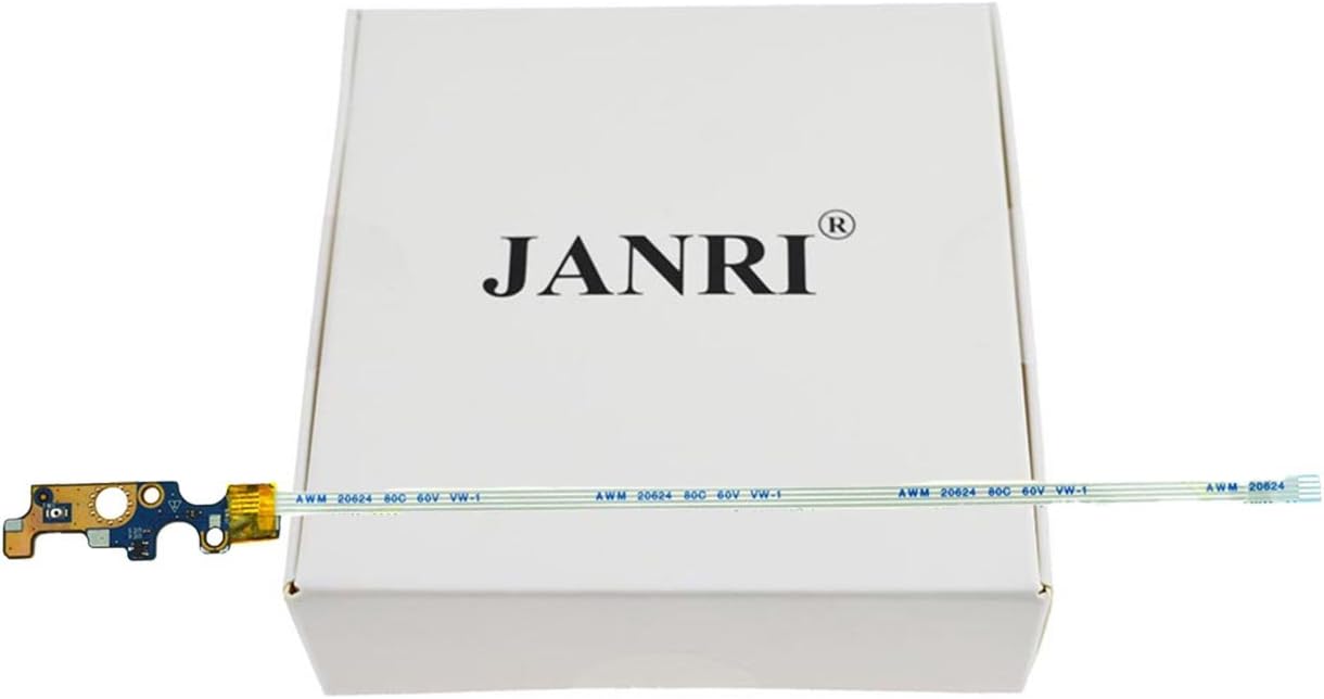 JANRI Replacement 094MFG 94MFG LS-B844P power button switch board FFC cable for Dell Inspiron 14-5458 15-5566 15 15-5000 5551 3558 5555 5558 5559 Vostro 3458 176HK 10W9N