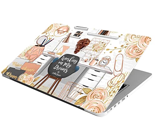 Image of Laptop Skin Stickers Bubble-Free HD Quality Sticker for Laptops Upto 15.6 inch Compatible with Apple /Dell /HP /Lenovo /Acer /Asus /Sony (Dustproof|Waterproof|Scratchproof|Reusable)-Dreams SPE1