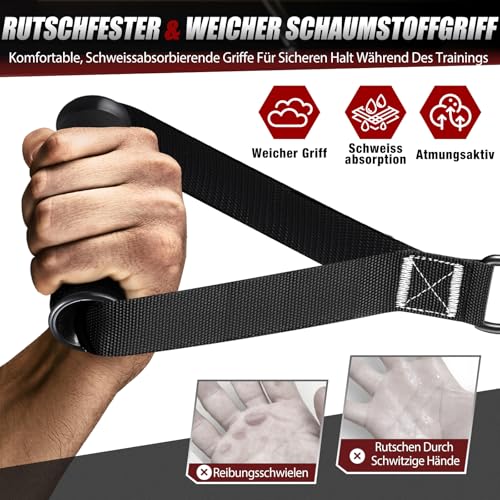 Expander-Bänder HPYGN Fitnessbänder Resistance Bands Set für Home Workout