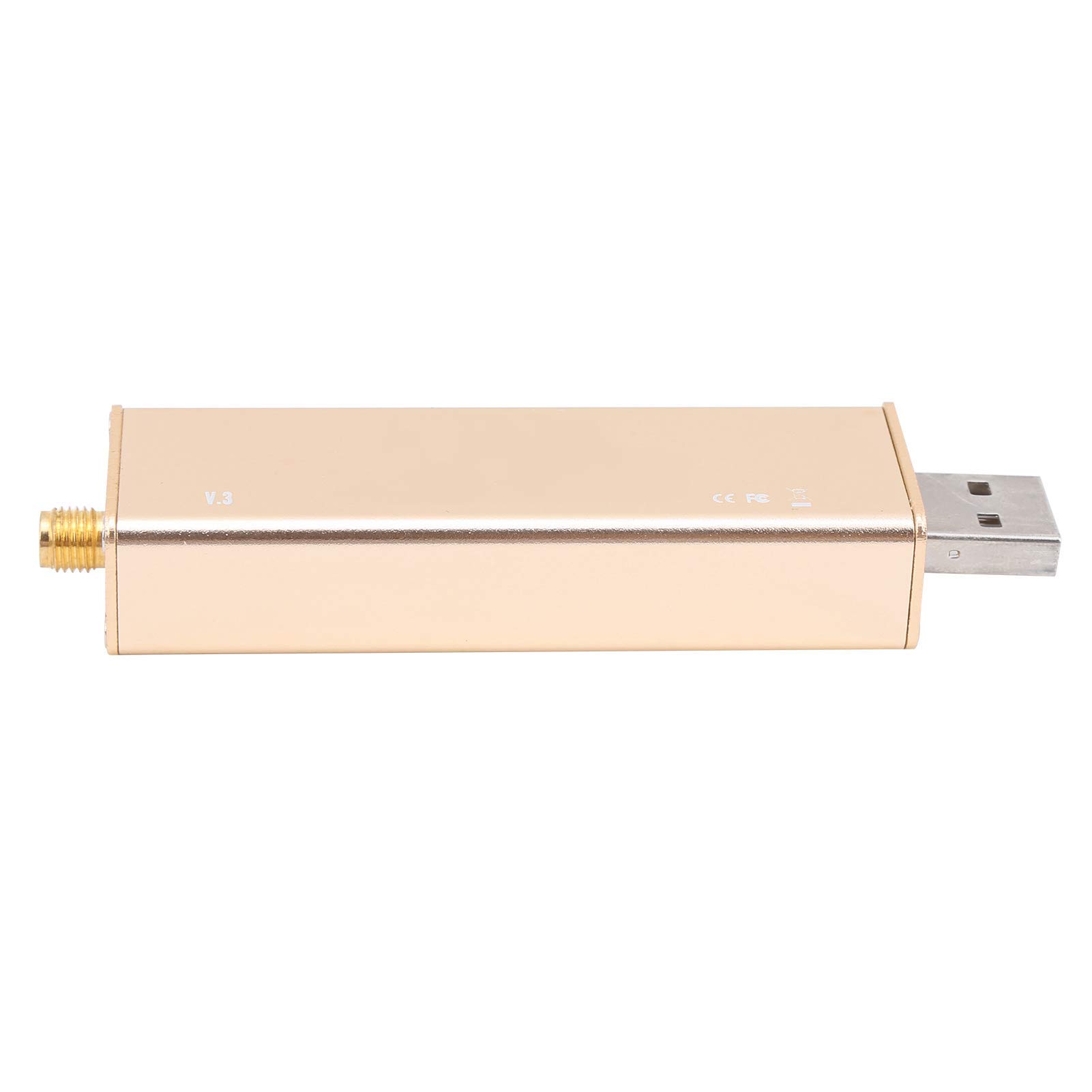 Récepteur SDR Antennes Radio Définies par Logiciel 0.1KHz-1.7GHz Haute Stabilité RTL-SDR Haut de Gamme avec Plage de Réglage Étendue