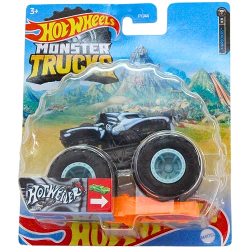 Monster Trucks Hotweiler with Connect and Crash car 72/75 (1:64 Scale)