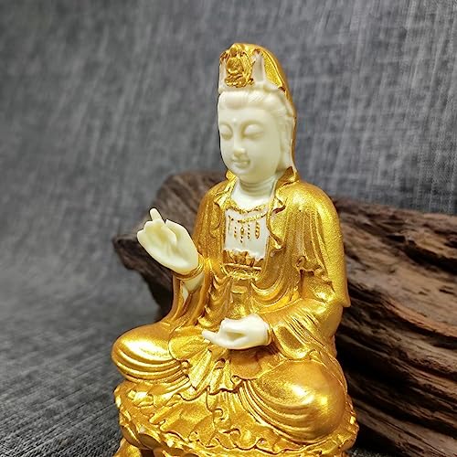 Estatua Quan Yin Diosa de la Misericordia Feng Shui miniatura 6