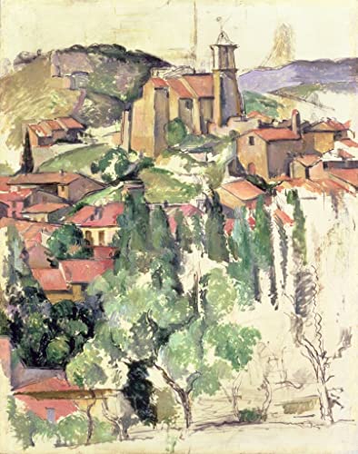 Toile le Village de Gardanne Cézanne pour sublimer votre séjour