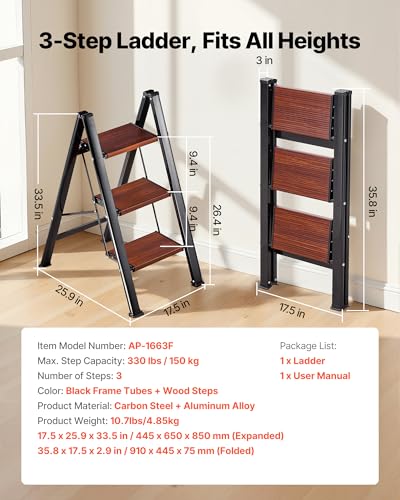 Escalera tijera de madera 29 Imagen adicional