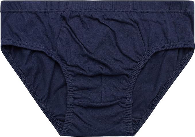 Image of Acumen Men's Underwear Briefs 3-Pack - 100% Combed Cotton, Anti-Bacterial Technology - Premium Ultrasoft Waistband