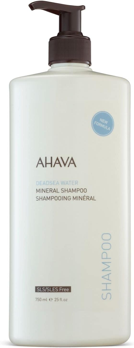 Dead Sea Water Mineral Shampoo - Gentle Scalp-Friendly Shampoo for All Hair Types, Softens, Shines, Hydrates & Nourishes, Enriched with Osmoter, Calendula & Aloe Vera