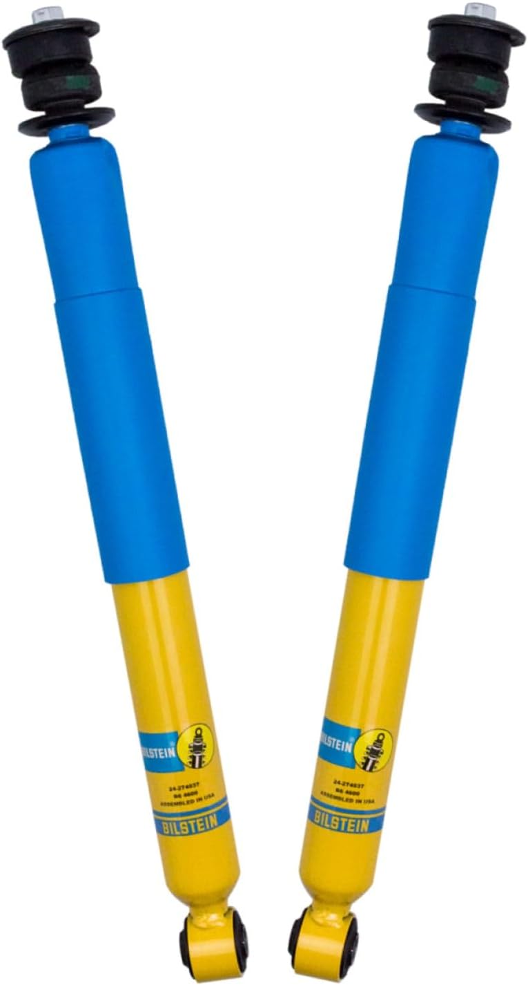 TrendsAuto 4600 Series Pair of Front Shocks fits 2017 2025 F250 F350 Super Duty 4WD Without Tremor Off-Road Package | Includes TrendsAuto Decal | 24-274937