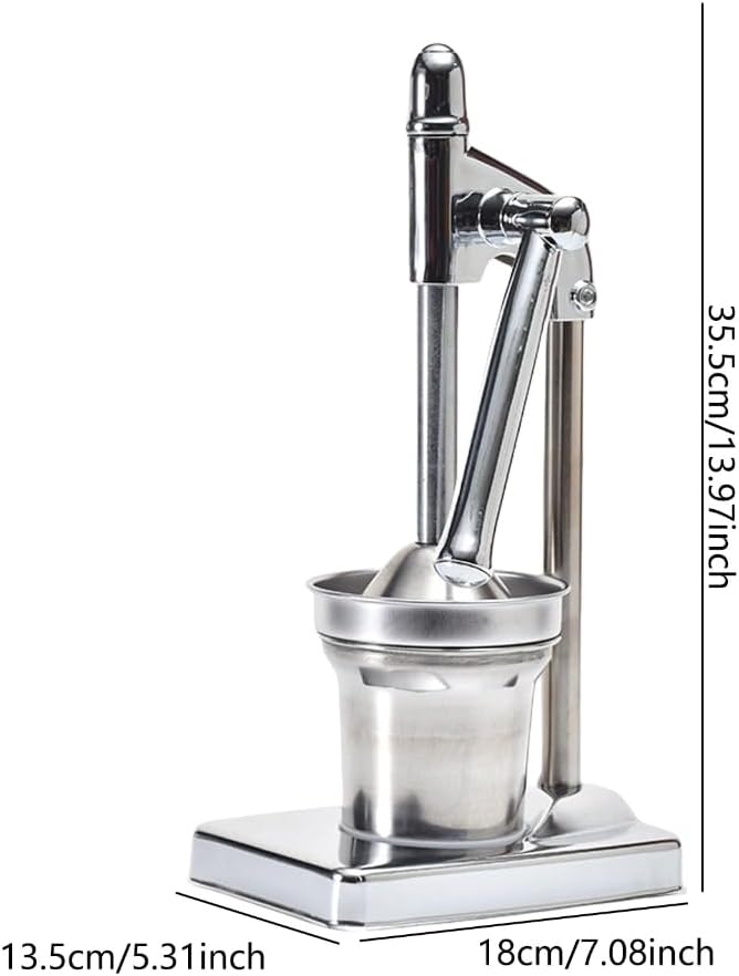 Efficient Stainless Steel Juicer Aluminum Alloy Juicer Perfect for Individuals and Busy Juices Shop