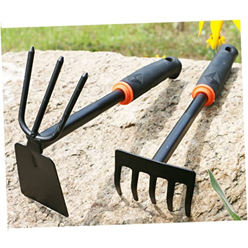 Rastrillo de mano mini para jardín Healeved miniatura 4